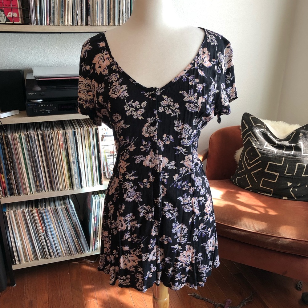 Billabong Button Front Romper - image 1